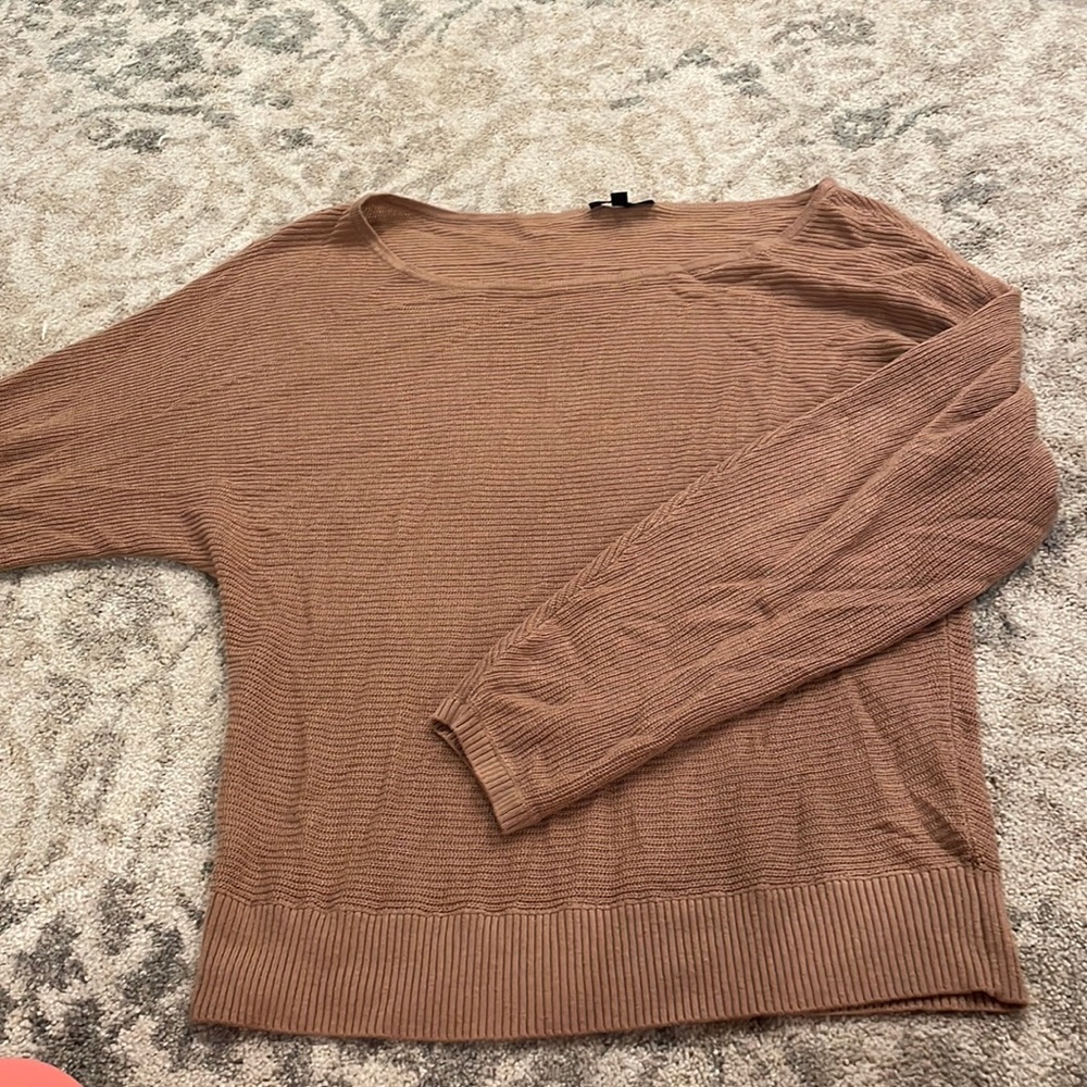 Lightly worn wide neck sweater